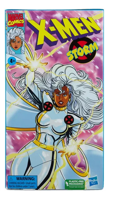 HASBRO MARVEL LEGENDS VHS Box X-Men Storm 1990s Animated Series 6 ...