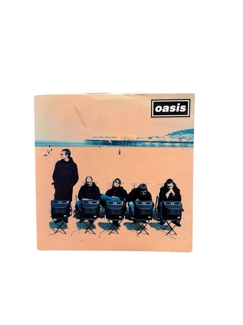 oasis – Roll With It 7\" CRE212 Oasis – Roll With It – Vinyl (White, 12