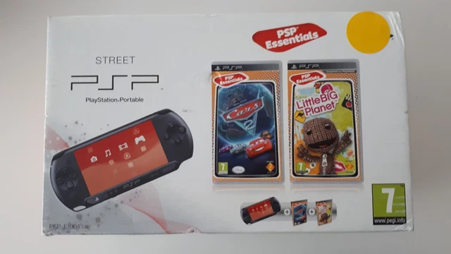 Console Sony PSP Street E1004 Neuve Sous Blister - Pack Cars 2 & Little Big Planet