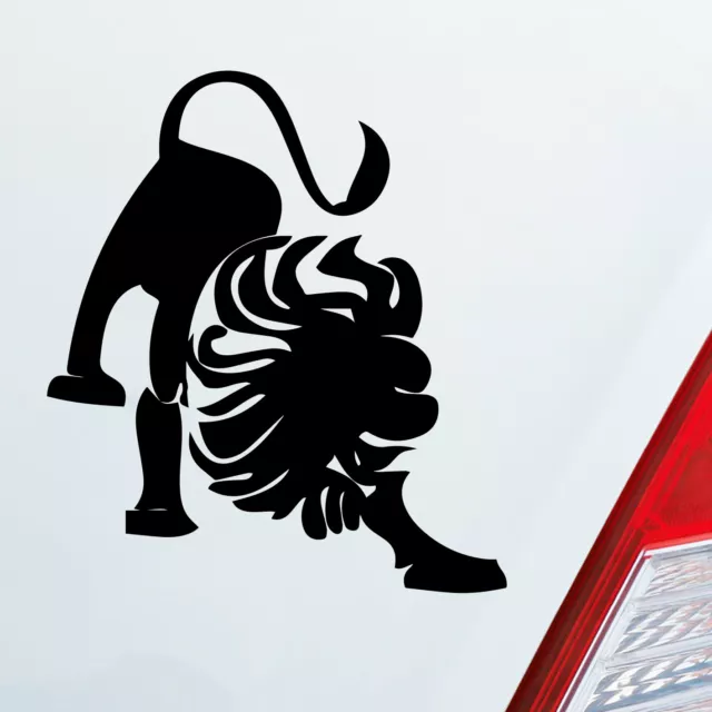 STERNZEICHEN LÖWE LION KFZ Roller Auto Aufkleber Sticker  Heckscheibenaufkleber EUR 7,99 - PicClick DE