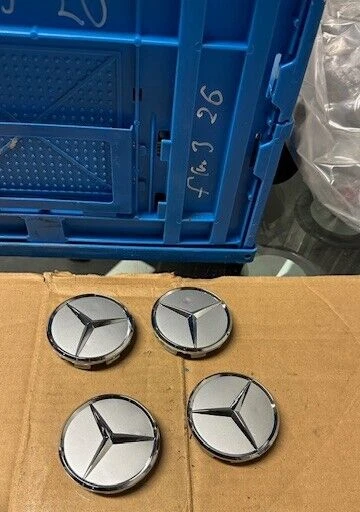 Cache De Roue MERCEDES BENZ CACHE-MOYEUX Enjoliveur de Roue Center Capuchons EUR 73 ...