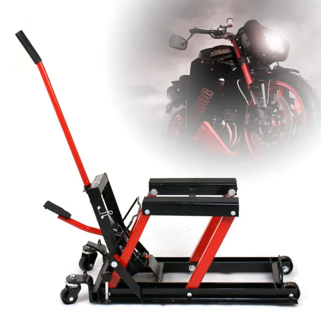 680 kg sollevatore idraulico moto piattaforma di sollevamento moto base di montaggio piattaforma di sollevamento moto
