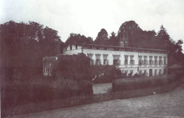 Leschnitz/ Lèsnica, Schloß im Kreis  (Schlesien) Groß- Strehlitz 1909