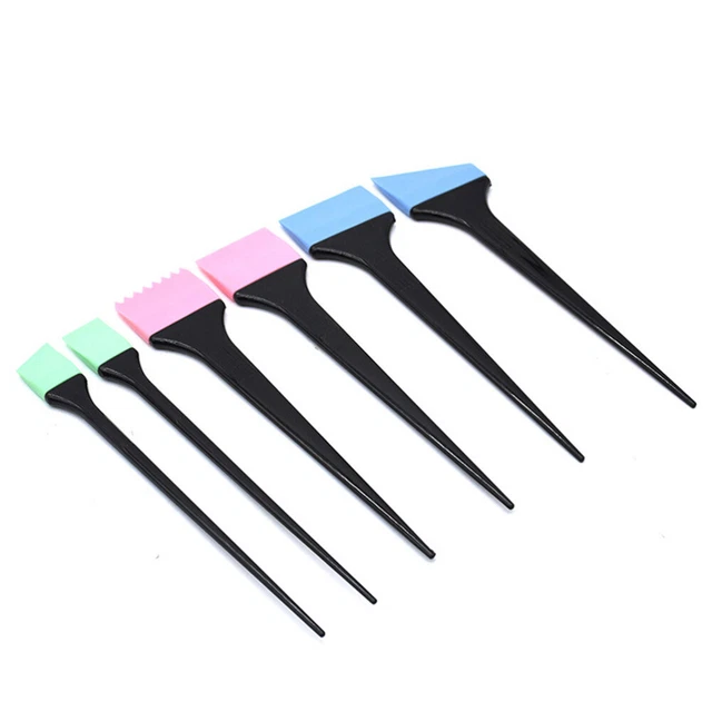 HAIR DYE APPLICATOR Highlight Silicone Brush Stylist Color Brushes Man