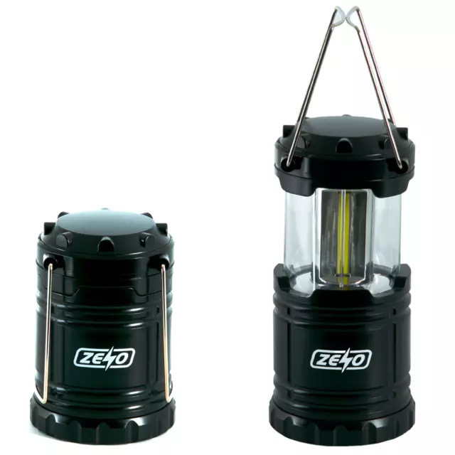 2 x LED PORTABLE CAMPING TORCH BATTERY OPERATED LANTERN NIGHT LIGHT TENT LAMP