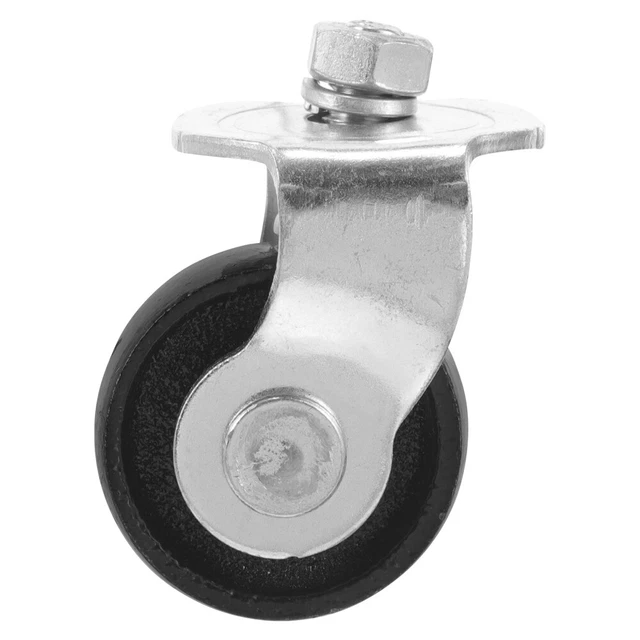 Acquista Rotelle Per Cric Idraulico Orizzontali Nere Stelo 12 Mm - 12
