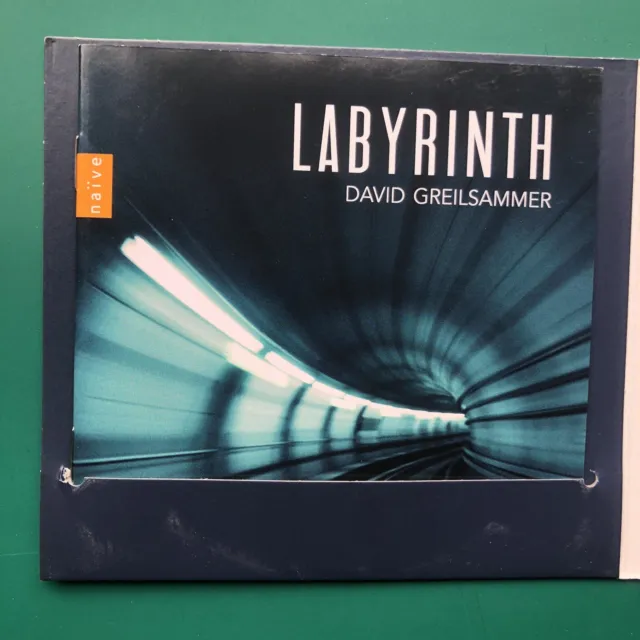 David Greilsammer LABYRINTH Classical Piano CD Digipak Satie, Janacek, Scriabine