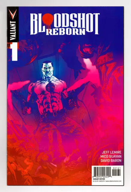 Bloodshot Reborn #1 1:10 Sauyan Muller Variant Valiant Entertainment Vei Nm/Vf