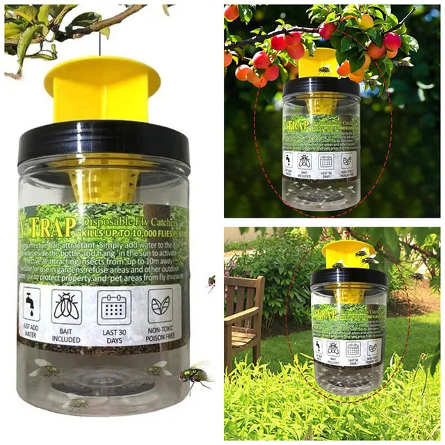 Garbage Station Outdoor Fly Trap Catcher Multifunctional Insect Repellent Device
