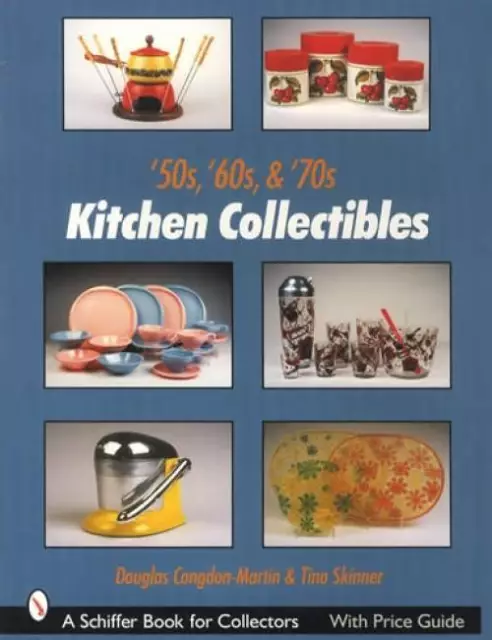 Vintage 50s 60s 70s Kitchen Collectibles Reference inc Aluminum Sets & Bar Ware