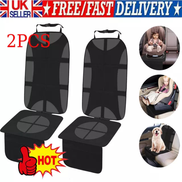 2PCS Waterproof Car Seat Protector Non-Slip Pet Child Safety Mat Cushion Cover
