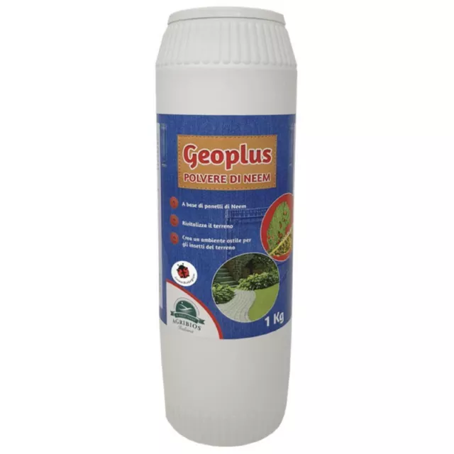Agribios - Geoplus Insecticide Naturel Poussière de Neem 1 KG 8025606023422