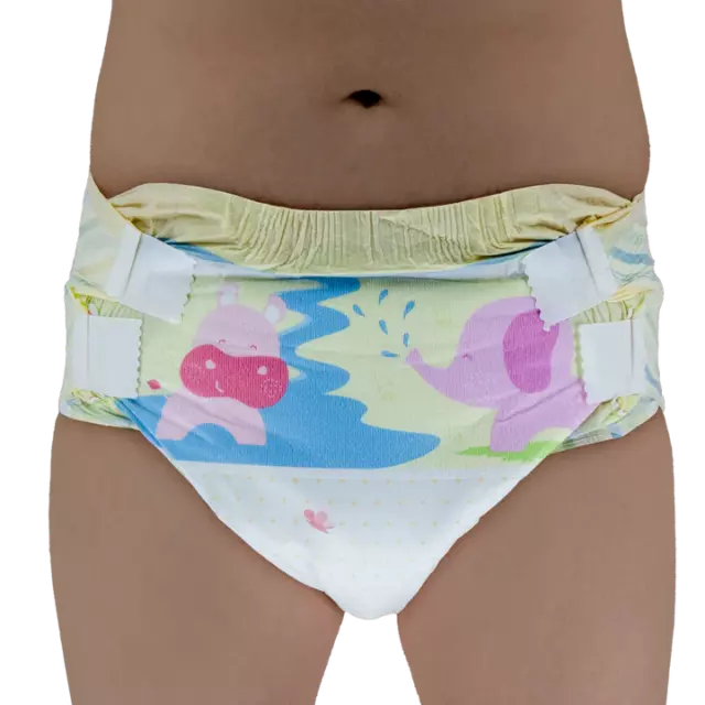 *2 PC* NEW Tykables Animooz adult diaper Sampler