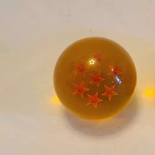 Dragon Ball or Dragonball, hard Plastic Dragon Ball 7 Star