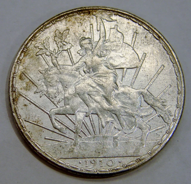 Mexico - 1910 - Caballito Silver Peso - KM# 453