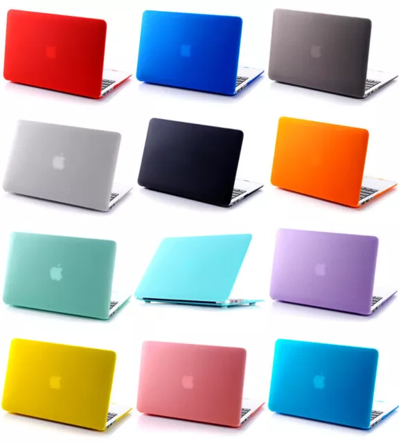 For MacBook White 13" 13.3" A1342 Rubberized Matte Hard Shell Case Cover