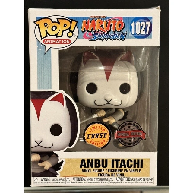 Funko Pop Animation Naruto Anbu Itachi CHASE #1027 Chalice Special Exclusive