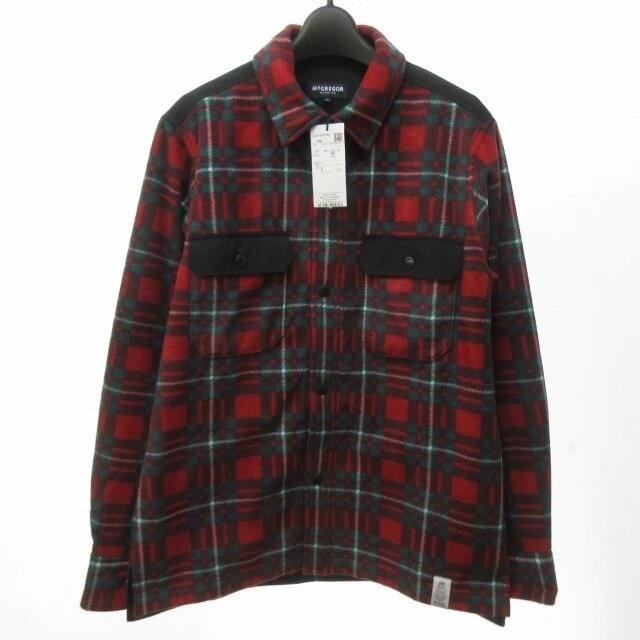 [Japan Used Fashion] Mcgregor Tag Recent Years Fleece Shirt Jacket Blouson Check