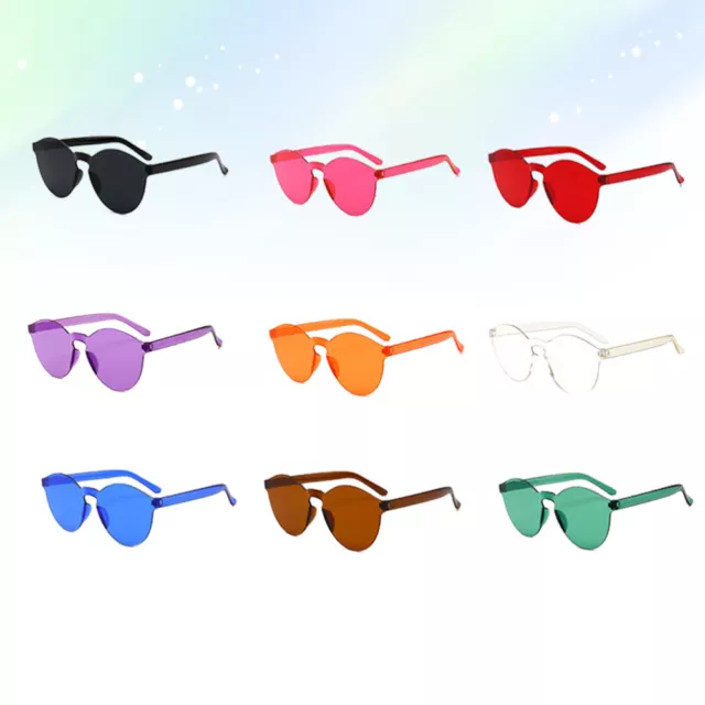 9 Pcs Miss Sunglasses for Women Fashion Trendy Espejuelos Para Mujer