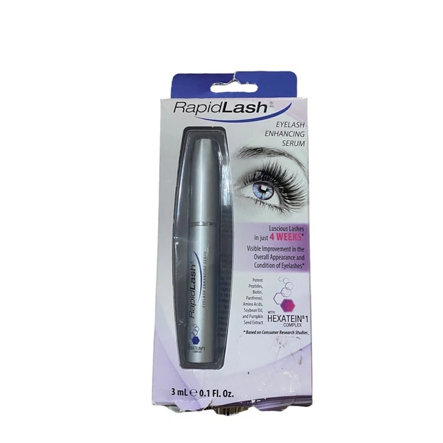 Suero mejorador de pestañas RapidLash - 0,1 oz - caja dañada