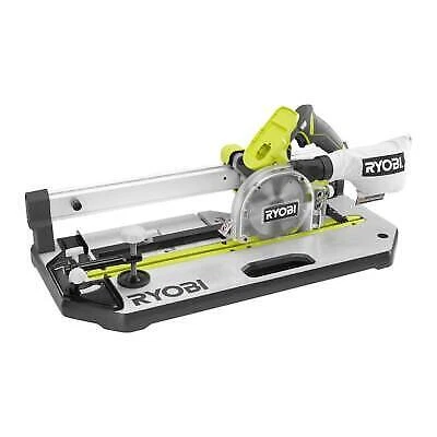 Ryobi Flooring Saw w/ Blade 5-1/2 in. Tool Only ONE+ 18V Fast Clean Cuts Tile