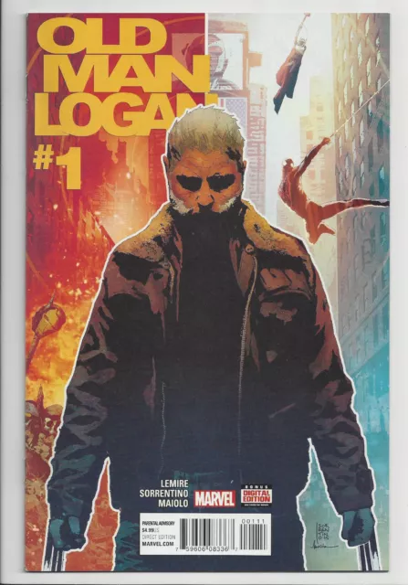 OLD MAN LOGAN #1 WOLVERINE 3 MOVIE X 23 Marvel Lemire 2016 NM