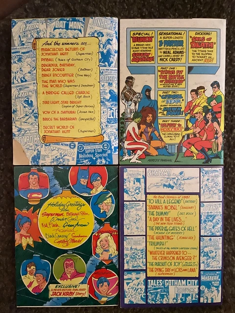 Best Of DC Blue Ribbon Digest #11,18,22,23 VF 2