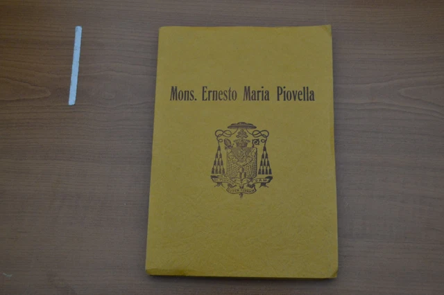 EDOARDO LOBINA VITA di Mons. Ernesto Maria Piovella CON DEDICA