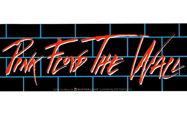 Pink Floyd The Wall Logo Sticker Decal Official Rock New