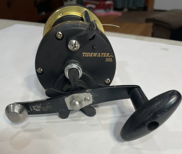 SHAKESPEARE TIDEWATER 30L Conventional Reel, Level Wind, BB, RH