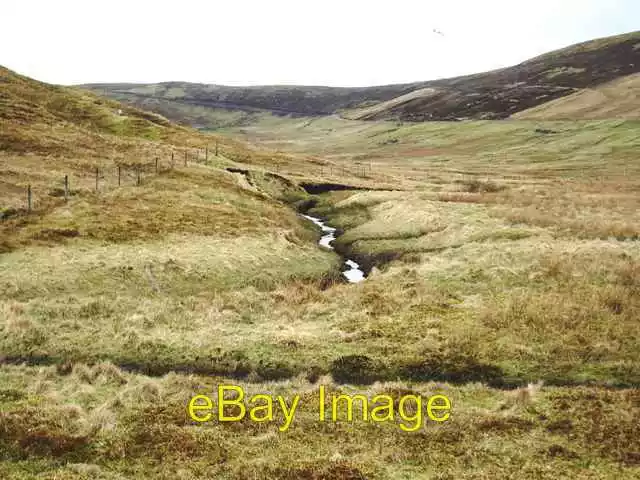 Photo 6x4 Quhamm Valley (Lower), Shetland Collafirth Looking southwest up c2006