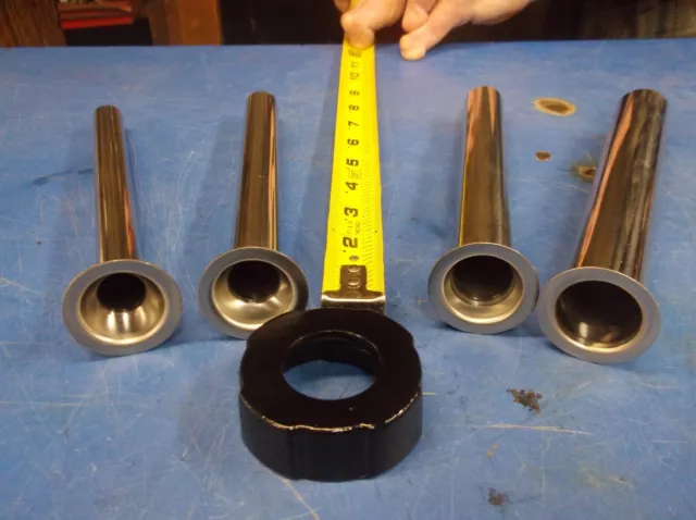 Enterprise & Other Nut & Stainless Steel Tubes Set Sausage Stuffer Lard Press