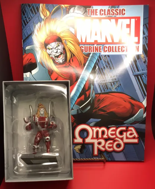 Omega Red Special Eaglemoss Classic Marvel Lead Figurine!  NIB 2010 Figure + Mag