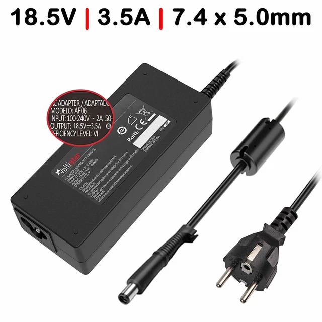 Chargeur Alimentation 65W 18.5V Pour HP Elitebook 2740P & 2540P - Neuf Sous Garantie