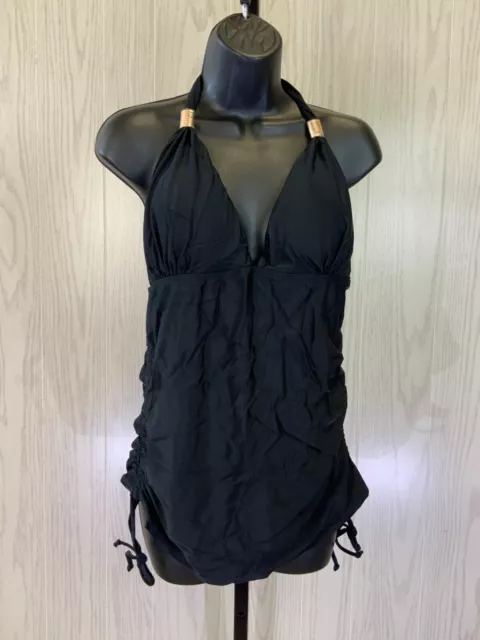 Women's Two Piece Halter High Waisted Tankini Set, Women's Size XXL NEW MSRP $89