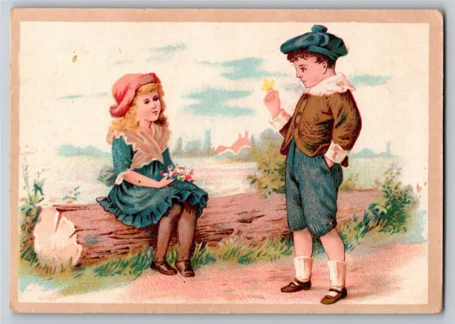 Emlet & Jenkins Cool Drink After the Fair Hanover , PA Victorian Trade Card