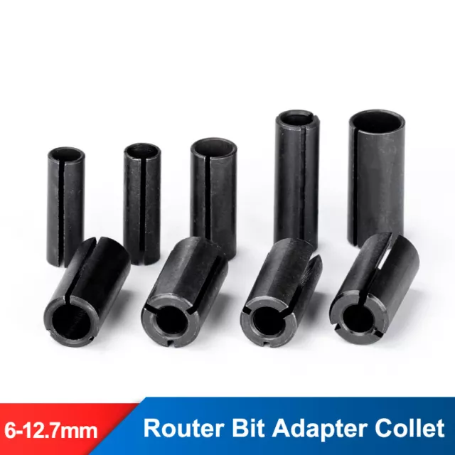 Inch mm Router Collet Reducing Sleeve Adapter Convert CNC Engraving Machine