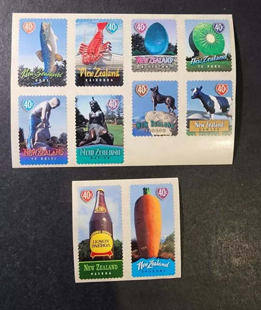 N. Zealand  1998 Town Icons  set p/s MUH E32