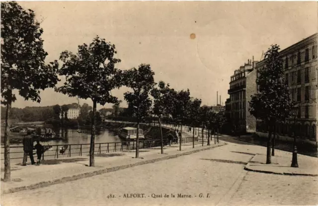 CPA AK ALFORT Quai de la Marne (672026)