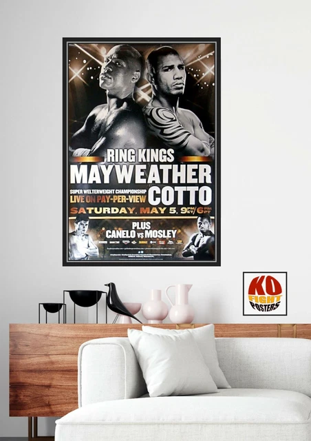 FLOYD MAYWEATHER JR vs. MIGUEL COTTO Original HBO PPV Boxen