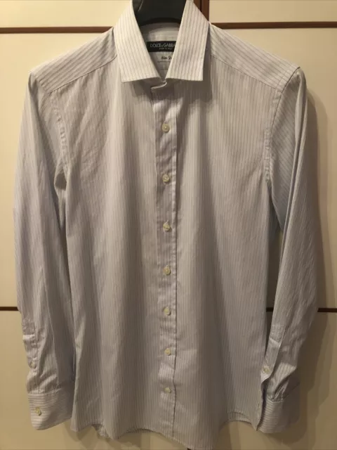 Camicia Uomo Dolce&gabbana Slim Fit Taglia 15/38