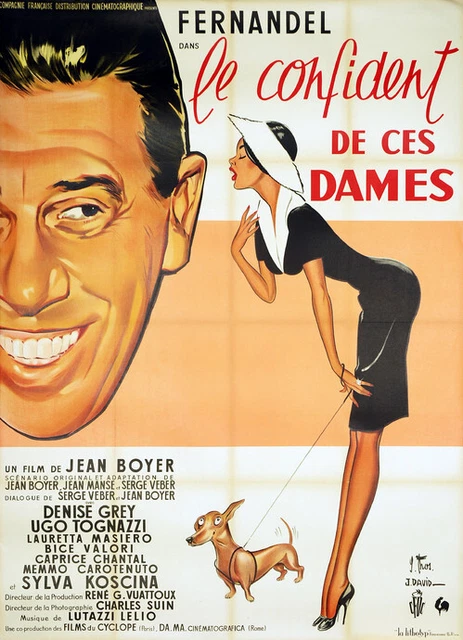 Affiche : 120x160 cm Le Confident de ces dames