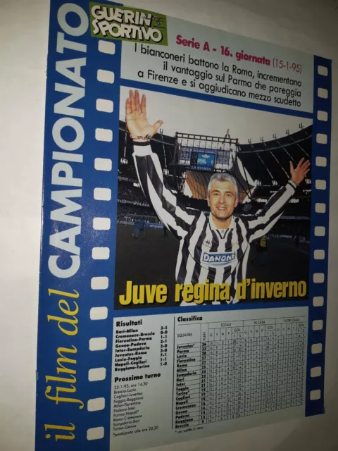 Guerin Sportivo Inserto Il Film Del Campionato 1994-1995 Giornata N°16