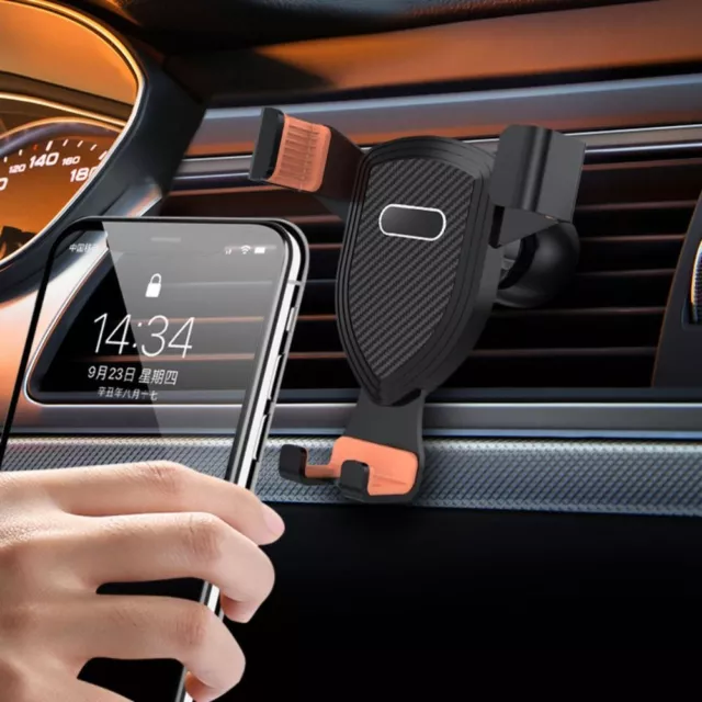 CellPhone GPS Gravity Auto Phone Holder Air Vent Mount Car Phone Holder Clip
