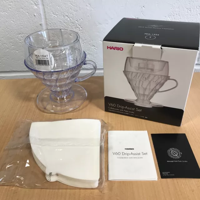 Hario V60 02 Dripp-Assist Set - Collaboration with 2013 Barista World Champion