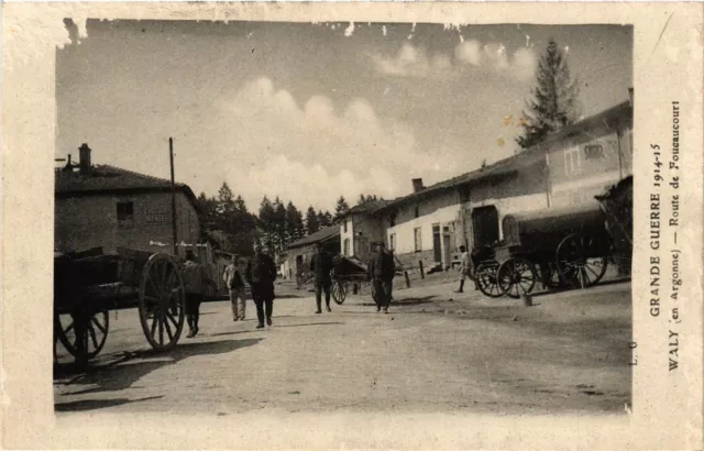 CPA Waly - Route de Foucaocourt (254912)