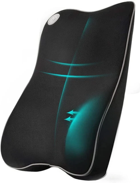 Lumbar Support Cushion Premium Memory Foam for Car - Ergonomically Design Univer
