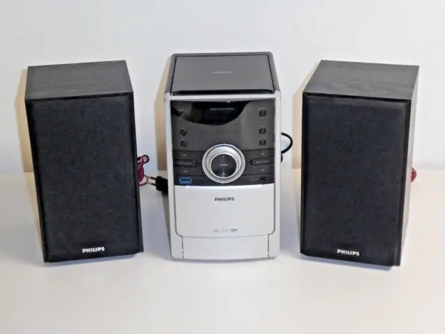Philips MCM166 Kompakanlage mit Tuner & USB MP3, CD-LW defekt, 2 Jahre Garantie