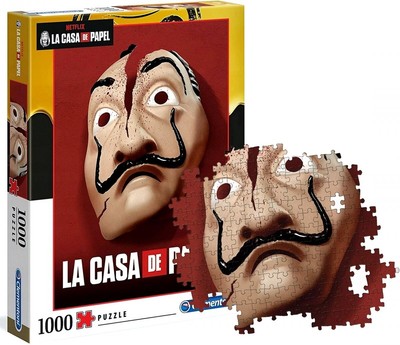 Clementoni Puzzle Clementoni 1000 piezas La Casa de Papel PRODUCTO OFICIAL Envío 24horas 