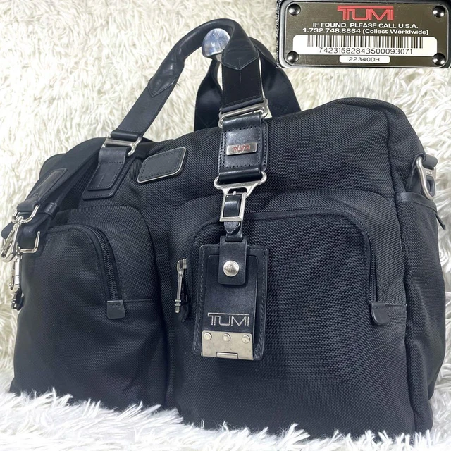 Tumi Alpha Bravo Shoulder Bag 2Way Black t602
